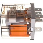 Силовое реле Finder 1НО + 1НЗ 20А, 230В AC, подключение через Faston, 653182300009 (артикул 18577849) – фото 1