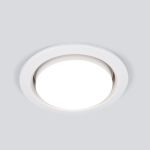 Встраиваемый светильник Elektrostandard 1035 GX53 WH белый комплект 10шт a043127 (артикул 15936562) – фото 1