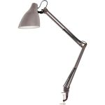 Настольный светильник Camelion KD-335 C26 тауп, с металлической струбциной, 230V, 40W, E27 13878 (артикул 20225374) – фото 1