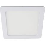 Квадратный встраиваемый даунлайт с драйвером Ecola LED downlight 18W 220V 4200K 225x225x20 DSRV18ELC (артикул 16949677) – фото 1