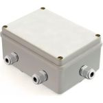 Приборная коробка GREENEL наружного монтажа 100х100х50мм с PG9 IP55 GE41330 (артикул 16255036) – фото 1