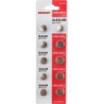 Батарейка REXANT LR43, AG12, LR1142, G12, 186, GP86A, 386, SR43W 10 шт 30-1029 (артикул 20899533) – фото 1