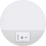 Светодиодный ночник IN HOME NLE 07-LW белый с выключателем 230В 4690612028859 (артикул 16146101) – фото 1