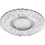 Потолочный светильник FERON с подсветкой 15LED 4000K MR16 50W G5.3 прозрачный хром CD938 29471 (артикул 16005915) – фото 1