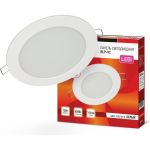Светодиодная круглая панель IN HOME RLP-VC 12Вт 230В 6500К 960Лм 145мм белая IP40 4690612024530 (артикул 16022135) – фото 1
