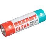 Ультра алкалиновая батарейка REXANT AA, LR6 2 шт 30-1025 (артикул 20899611) – фото 1