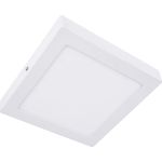 Накладной квадратный даунлайт с драйвером Ecola LED downlight 18W 220V 4200K 210x210x32 DSSV18ELC (артикул 16950055) – фото 1