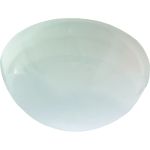 Светильник Ecola Light GX53 LED ДПП Сириус круг, IP65 GX53x1 матовый белый 220х220х100 TP53L1ECR (артикул 17134471) – фото 1