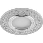 Потолочный светильник FERON с подсветкой 15LED MR16 50W G5.3,белый матовый, хром, CD951 29713 (артикул 16005727) – фото 1