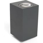 Уличный светодиодный светильник FERON DH055, 2x5W, 800Lm, 4000K, серый 48488 (артикул 25434537) – фото 1
