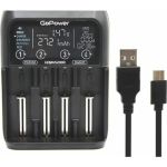 Зарядное устройство GoPower для аккумуляторов Genius2000 Ni-MH/Ni-Cd/Li-ion/IMR/LiFePO4 4 слота (1/40) 00-00017019 (артикул 22969893) – фото 1