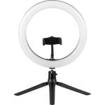 Кольцевой свет Camelion KD-849 C02 LED 10 Вт, подставка для смартфона, на треноге 13012 (артикул 16492776) – фото 1