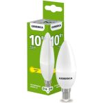 Светодиодная лампа GENERICA C35 свеча 10Вт 230В 3000К E14 LL-C35-10-230-30-E14-G (артикул 25127937) – фото 1