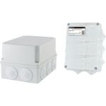 Распаечная коробка с крышкой ОП 190х140х120мм, IP44, 10 гермовводов TDM SQ1401-1245 (артикул 15516424) – фото 1