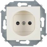 Розетка Simon 2P, 16А, 250В, винтовой зажим, слоновая кость 20 1591431-031 (артикул 15423983) – фото 1