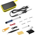 Цифровой паяльник DEKO SI10 80Вт/220В в кейсе + набор аксессуаров, 12 шт 065-0400 (артикул 21896962) – фото 1