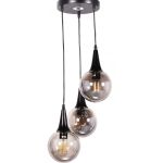 Подвесной светильник Lumina Deco Rocherro LDP 11191-3 BK (артикул 18751398) – фото 1