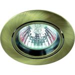 Встраиваемый спот POWERLIGHT 1xGU5,3x50W бронза L6156 6156/1-4BZ (артикул 26509922) – фото 1