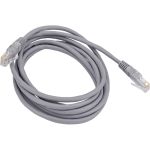 Патч-корд Pro Legend UTP категории 5E RJ-45 вилка - RJ-45 вилка, серый, 2 м. PL1221 (артикул 19796692) – фото 1