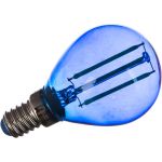 Лампа Uniel LED-G45-5W/BLUE/E14 GLA02BL Форма шар UL-00002989 (артикул 15931788) – фото 1