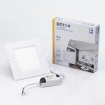Светодиодный встраиваемый светильник ФОТОН квадратный CLI- 6W2700K-S 24717 (артикул 21380224) – фото 1