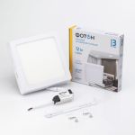 Светодиодный накладной светильник ФОТОН квадратный CLO-12W2700K-S 24730 (артикул 21380302) – фото 1