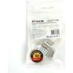 Монтажная 8-проводная клемма STEKKER с пастой для 1-жильного проводника ld2273-248 (5 штук в упаковке) 39950 (артикул 26646512) – фото 1