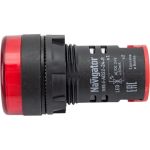 Индикаторная лампа Navigator NBI-I-AD22-24-R красная, d22мм, 24В AC/DC 82805 (артикул 18108775) – фото 1