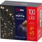 Светодиодная гирлянда ЭРА ERAPS-PM10 нить черная, ПВХ, 10 м, мульт, 100 LED, IP65 Б0056016 (артикул 20932215) – фото 1