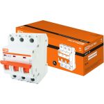 Автоматический выключатель TDM ВА47-29 3Р 63А 4.5кА С SQ0206-0115 (артикул 15498627) – фото 1