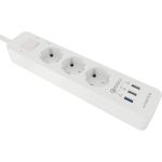 Сетевой фильтр Harper удлинитель UCH-420 White QC3.0 H00003199 (артикул 21740830) – фото 1