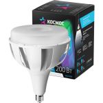 Светодиодная лампа КОСМОС KOSMOS PREMIUM HWLED 200W 220V E40 4500K KHWLED200WE4045 (артикул 26660288) – фото 1