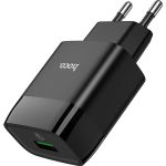 Зарядное устройство Hoco C72Q Glorious QC3.0 один USB порт, черный 801018 (артикул 18686946) – фото 1