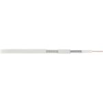 Коаксиальный кабель NETLAN RG-6, одножильный, CCS, PVC, белый, 100м UEC-C2-32123A-WT-1 (артикул 16393070) – фото 1