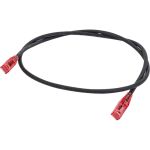 Патч-корд Hyperline PC-LPM-UTP-RJ45-RJ45-C5e-1M-LSZH-BK U/UTP, Cat.5е (100% Fluke Component 30887 (артикул 19589592) – фото 1
