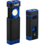 Аккумуляторный фонарь TopOn LED 5 Вт 500 лм 3.7 B 1.5 Ач 5.55 Втч, выдвижной механизм, доп. фонарь, магнитное крепление, подставка-крючок TOP-MX05HT (артикул 26337467) – фото 1