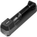 Зарядное устройство Nitecore UI1 18650/21700 на 1АКБ Intellicharge V2 Совместим с Li-ion и IMR аккумуляторами с автоматическим определением 18476 (артикул 28169576) – фото 1