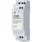 Блок питания Amatek AP-DU24/1DIN 24В / 1А резервированный, стабилизированный 7000706 (артикул 25230639) – фото 1