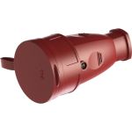 Переносная розетка SVET РА 16-005 УХЛ4, каучук,цвет - красный SV0303-0006 (артикул 16168383) – фото 1