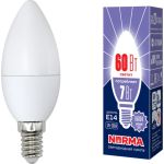Светодиодная лампа Volpe LED-C37-7W/DW/E14/FR/NR. Форма свеча, матовая. UL-00003794 (артикул 15932120) – фото 1