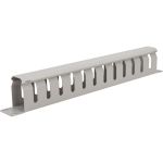 Кабельный органайзер SYSMATRIX 1U с крышкой серый RAL7035 SA 0020.011 (артикул 16441866) – фото 1