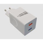 СЗУ More Choice Smart 2USB 3.0А QC3.0 быстрая зарядка для Type-C NC55QCaw (артикул 25943159) – фото 1