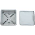 Распаячная коробка IEK км42455 о/п 100x100x50мм ip67 8 вв. серая UKO21-100-100-050-K41-66 (артикул 26721122) – фото 1