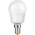 Светодиодная лампа General Lighting Systems Шарик G45F-8W-E14-641000 (артикул 16165575) – фото 1