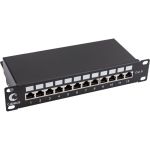 Патч-панель Cabeus, установочный размер 236 мм, 12 портов RJ-45 PL-12-Cat.6 10""-SH-Dual (артикул 19614504) – фото 1