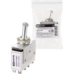 Выключатель-тумблер TDM тв1-2 2p 250 в 5 а (8c) on-off с фиксацией (2з+2р) SQ0747-0401 (артикул 25086693) – фото 1