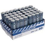 Батарейка Ergolux LR03 Alkaline BOX40 (ПРОМО, LR03 BOX40,1.5В) 14672 (артикул 20661586) – фото 1