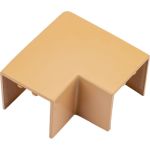 Поворот EKF Plast PROxima, 90 градусов, 25х25, 4 шт, под светлое дерево abl-25-25x4 (артикул 16058307) – фото 1