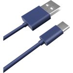 Дата-кабель AKAI Type-C TPE синий CE-465BL (артикул 21357472) – фото 1