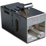 Повторитель портов LANMASTER RJ-45, экранированный, категория 6A, формата Keystone LAN-KCP45S6A (артикул 16431038) – фото 1